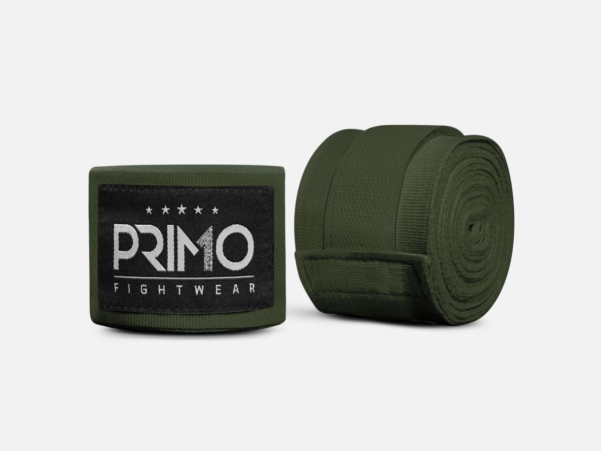 Primo Fight Wear Official 160 Series Hand Wraps - Army Green