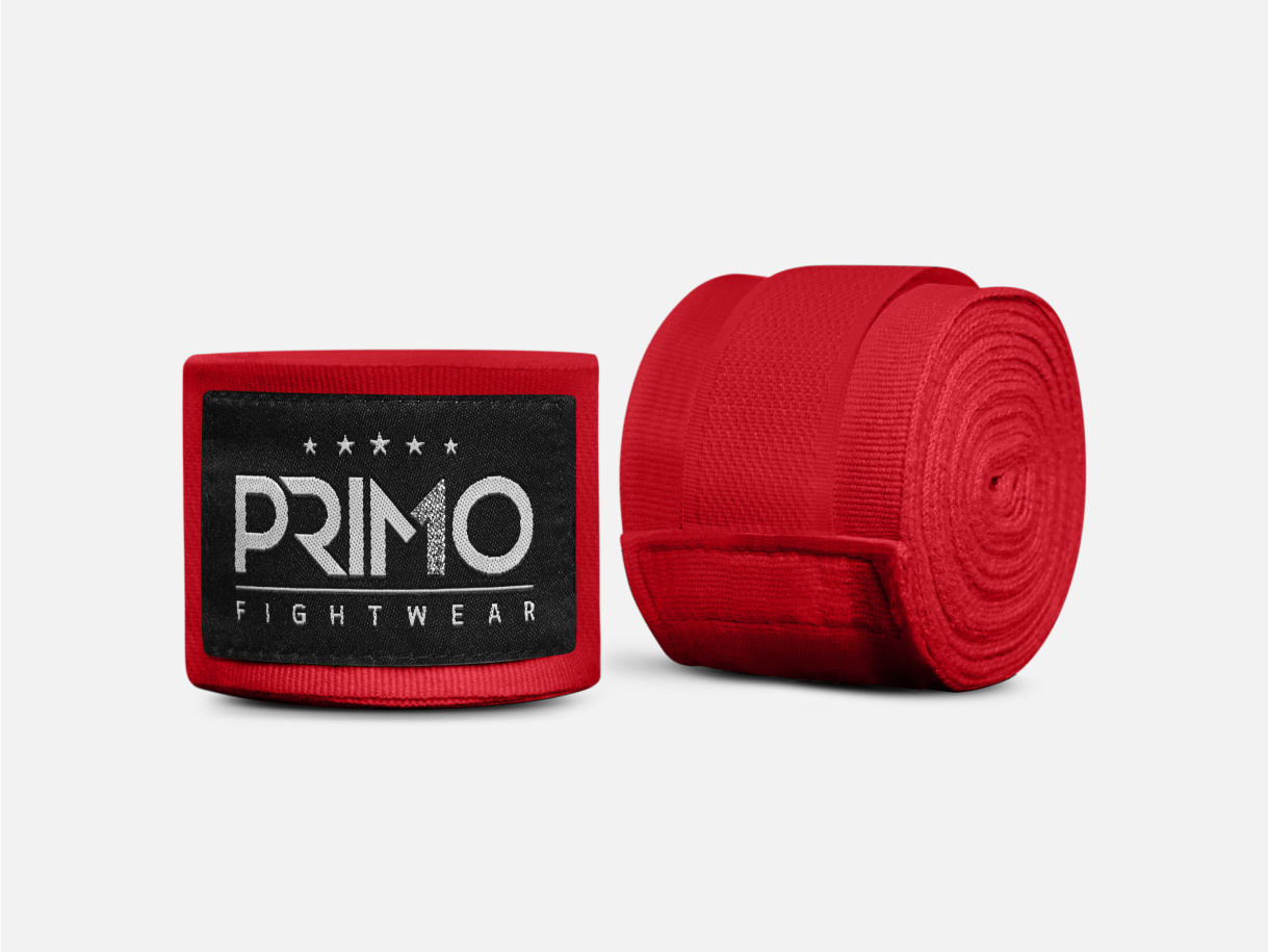 Primo Fight Wear Official 160 Series Hand Wraps - Champion Red