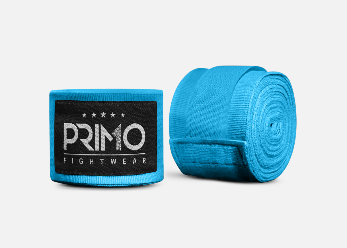 Primo Fight Wear Official 160 Series Hand Wraps - Electric Blue