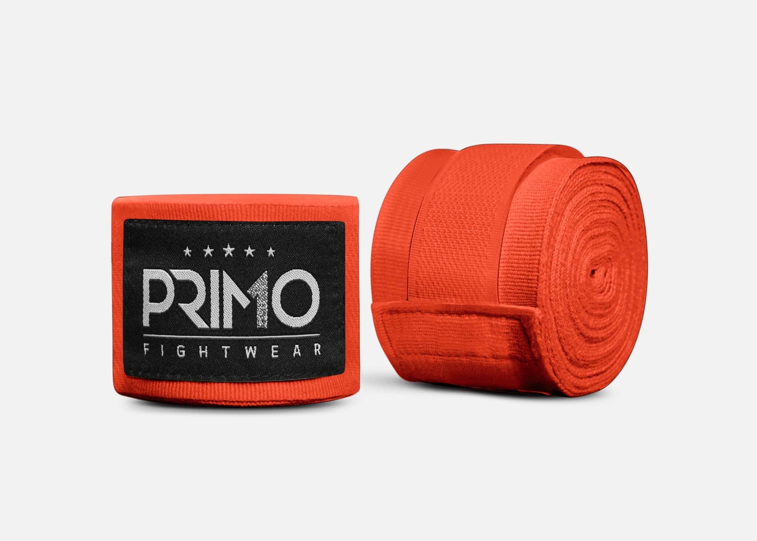 Primo Fight Wear Official 160 Series Hand Wraps - Fire Orange