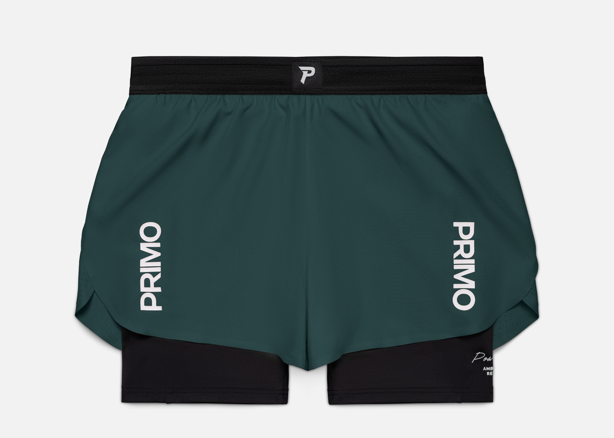 Primo Fight Wear Official Elite Strikers Compression Shorts - Forest Green