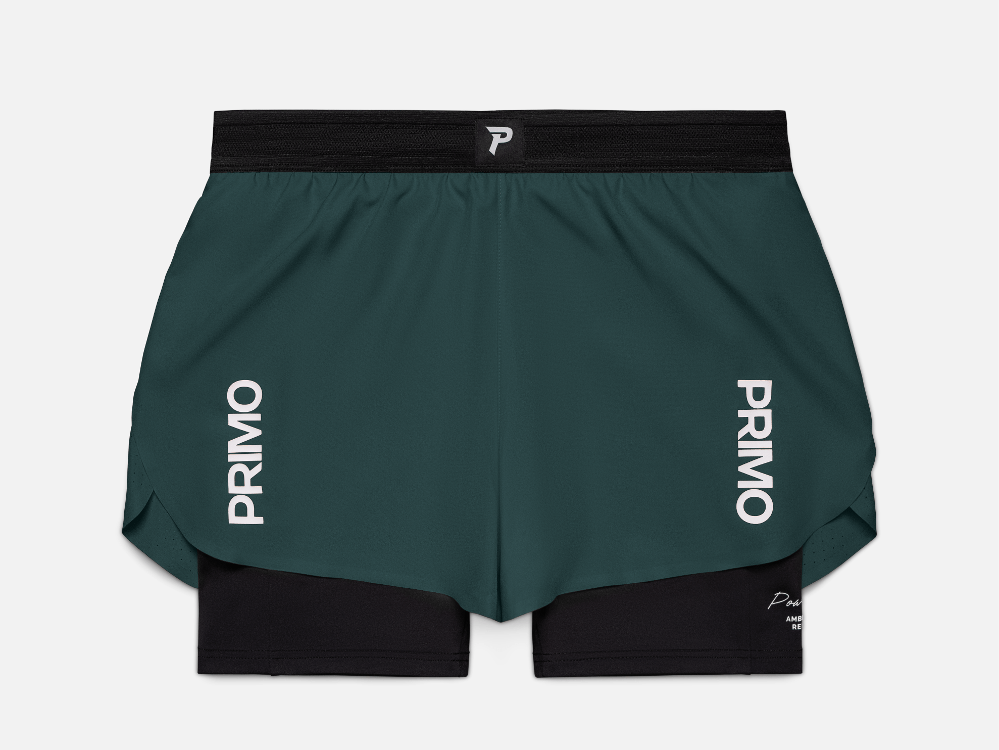 Primo Fight Wear Official Elite Strikers Compression Shorts - Forest Green