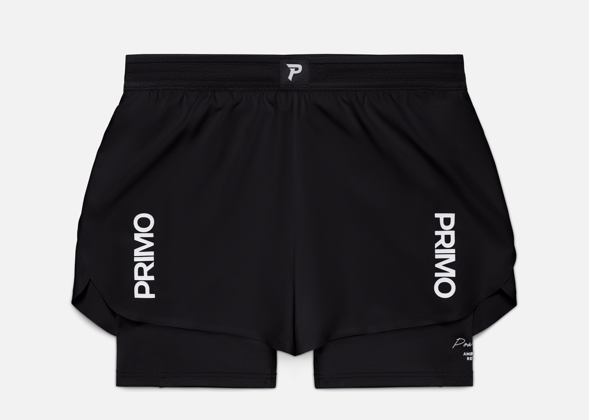 Primo Fight Wear Official Elite Strikers Compression Shorts - Onyx