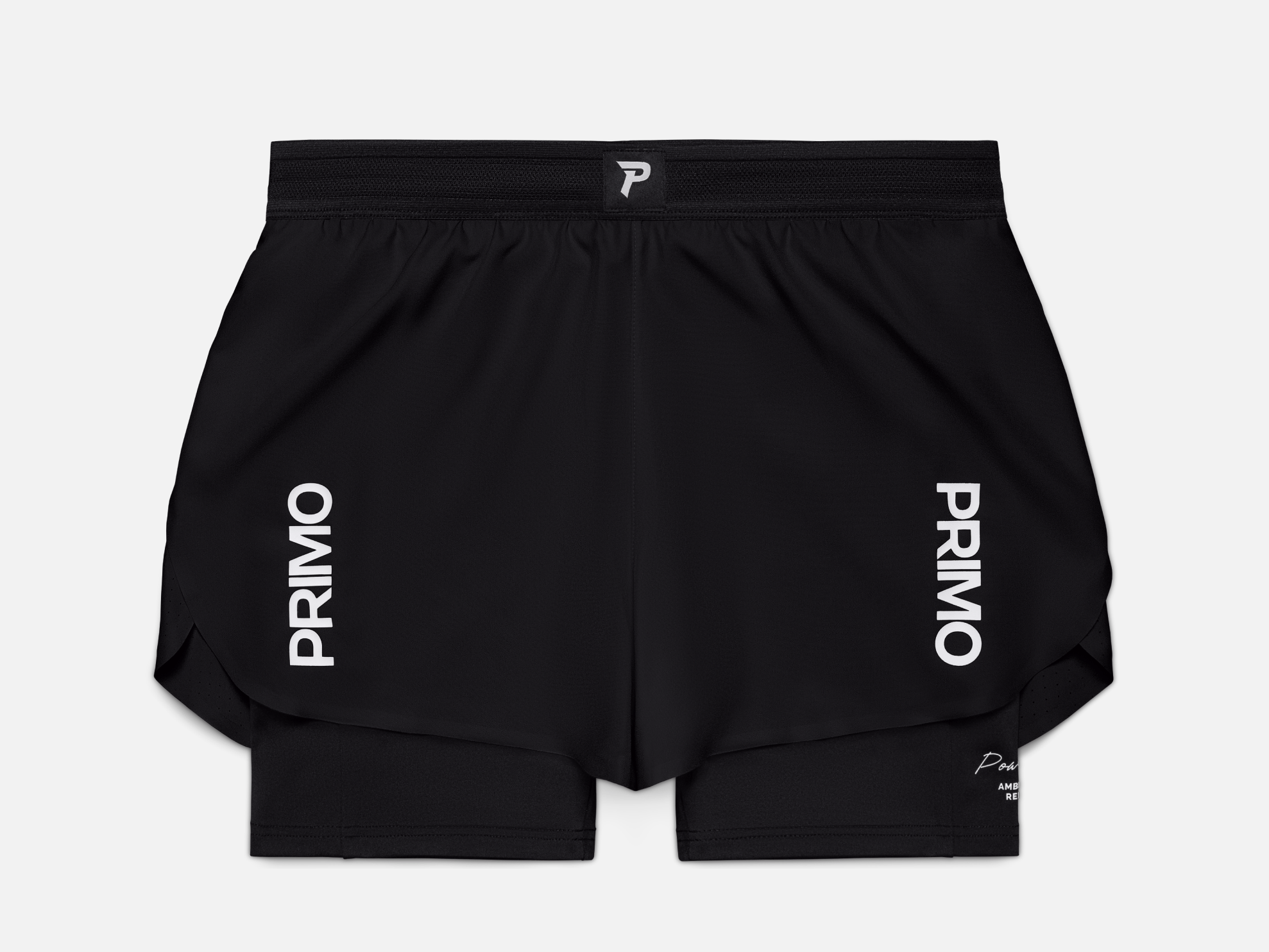 Primo Fight Wear Official Elite Strikers Compression Shorts - Onyx