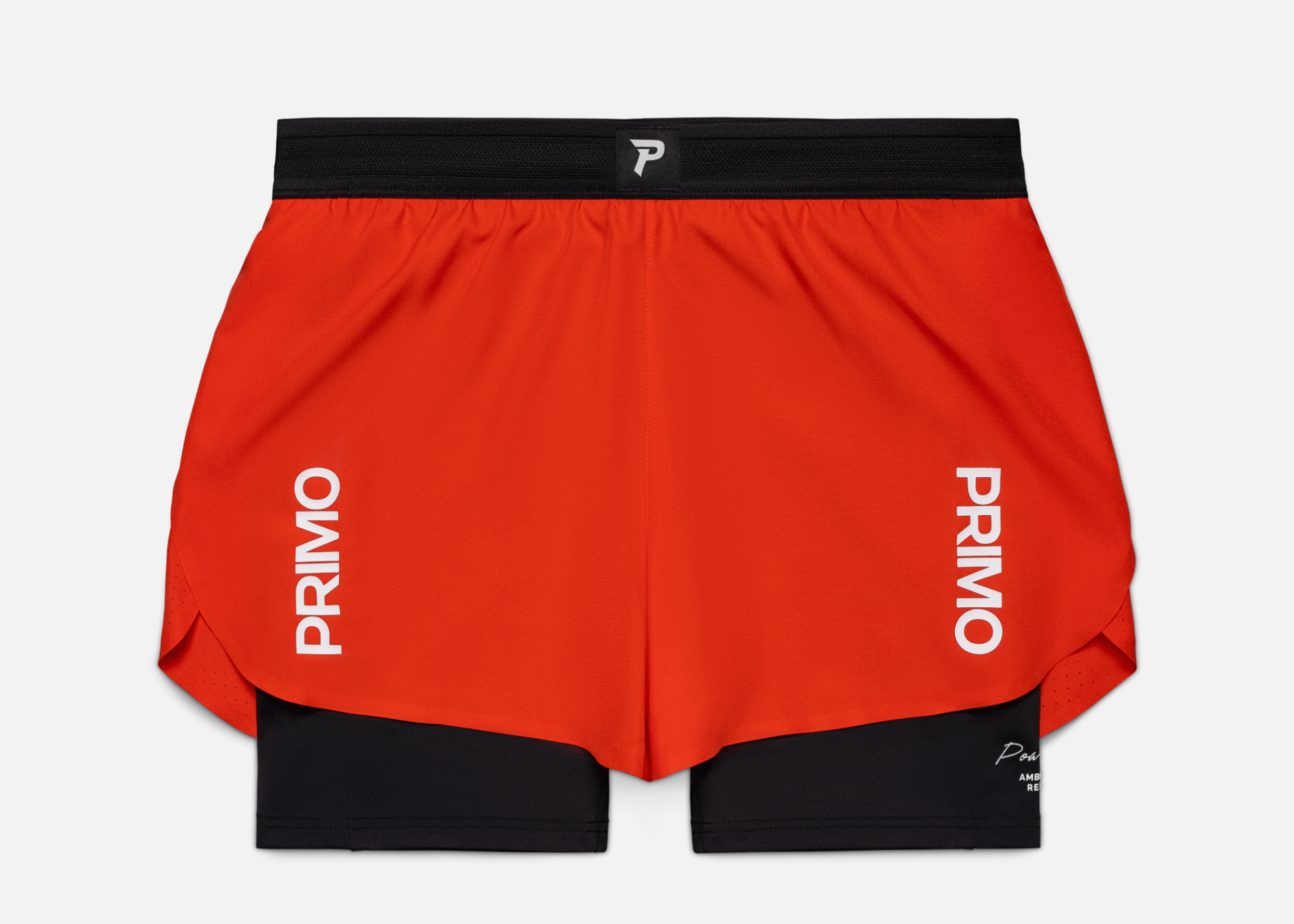 Primo Fight Wear Official Elite Strikers Compression Shorts - Tangerine