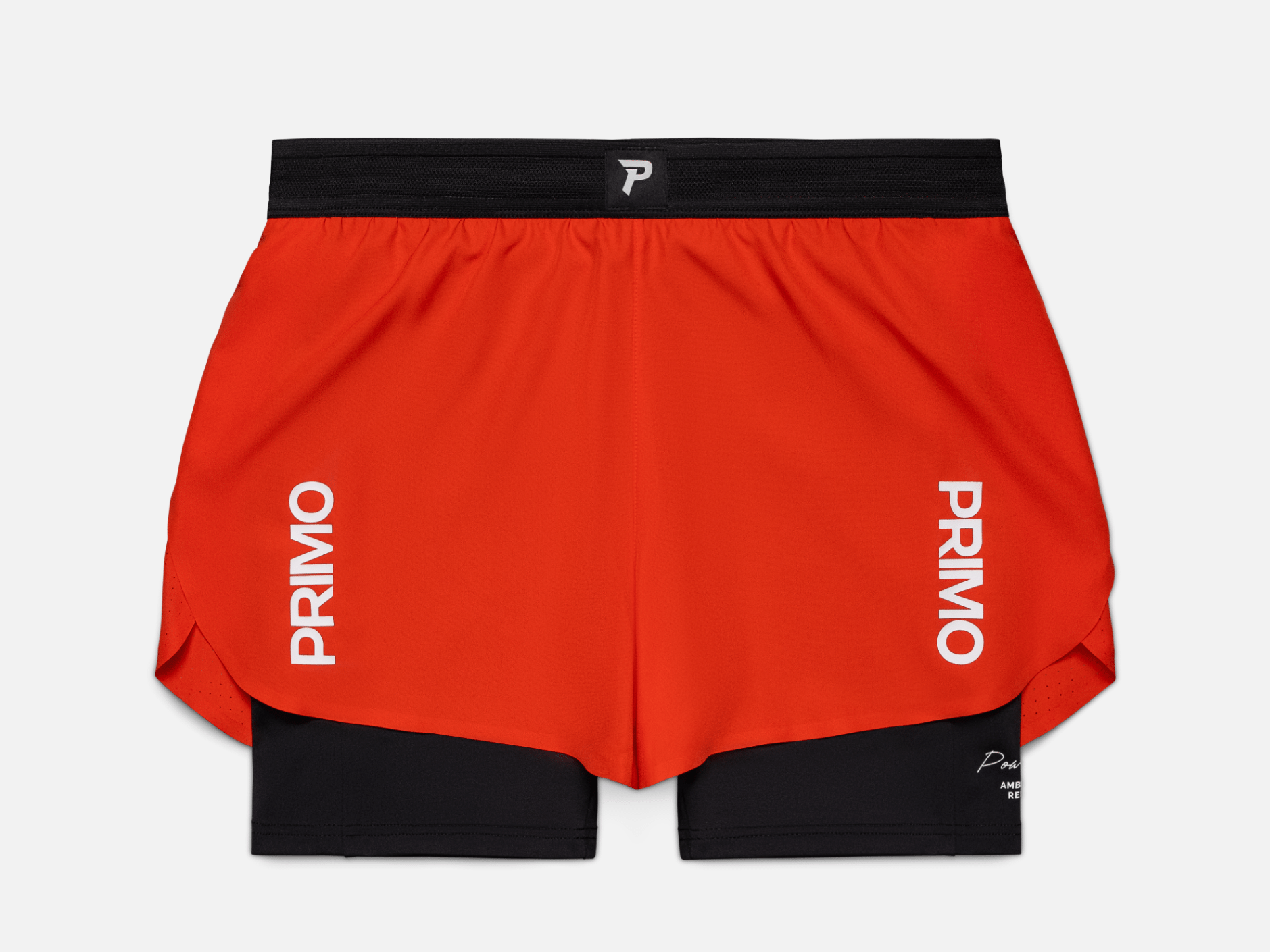 Primo Fight Wear Official Elite Strikers Compression Shorts - Tangerine