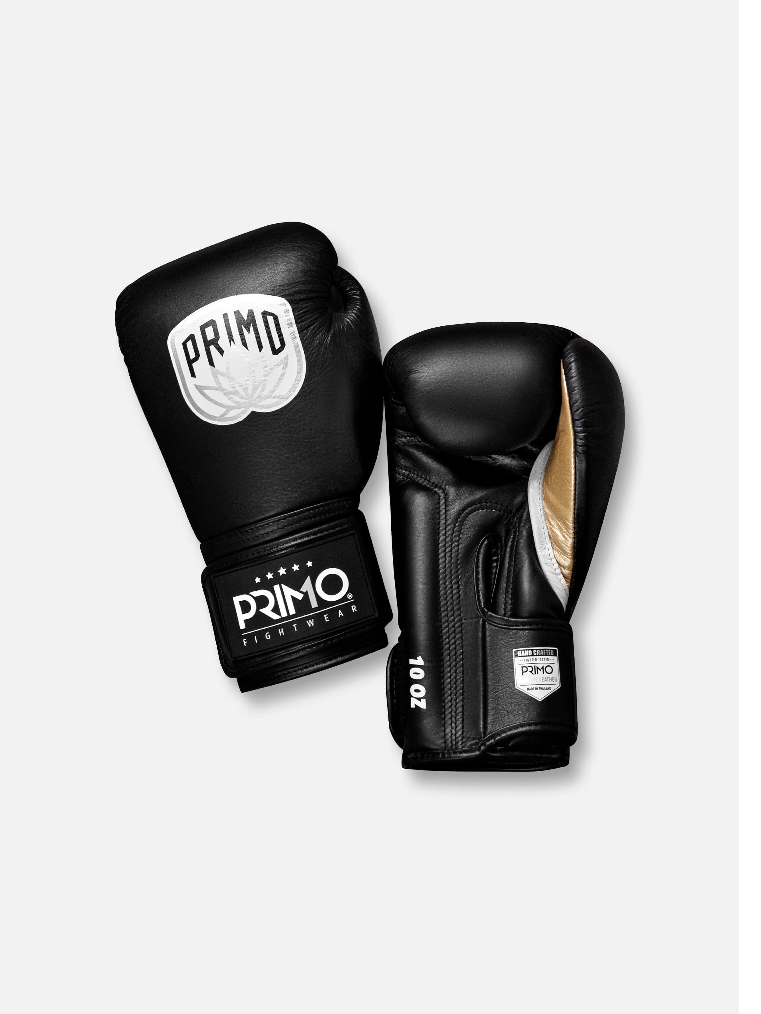 Emblem 2.0 Boxing Gloves Onyx Black Primo Fightwear Official