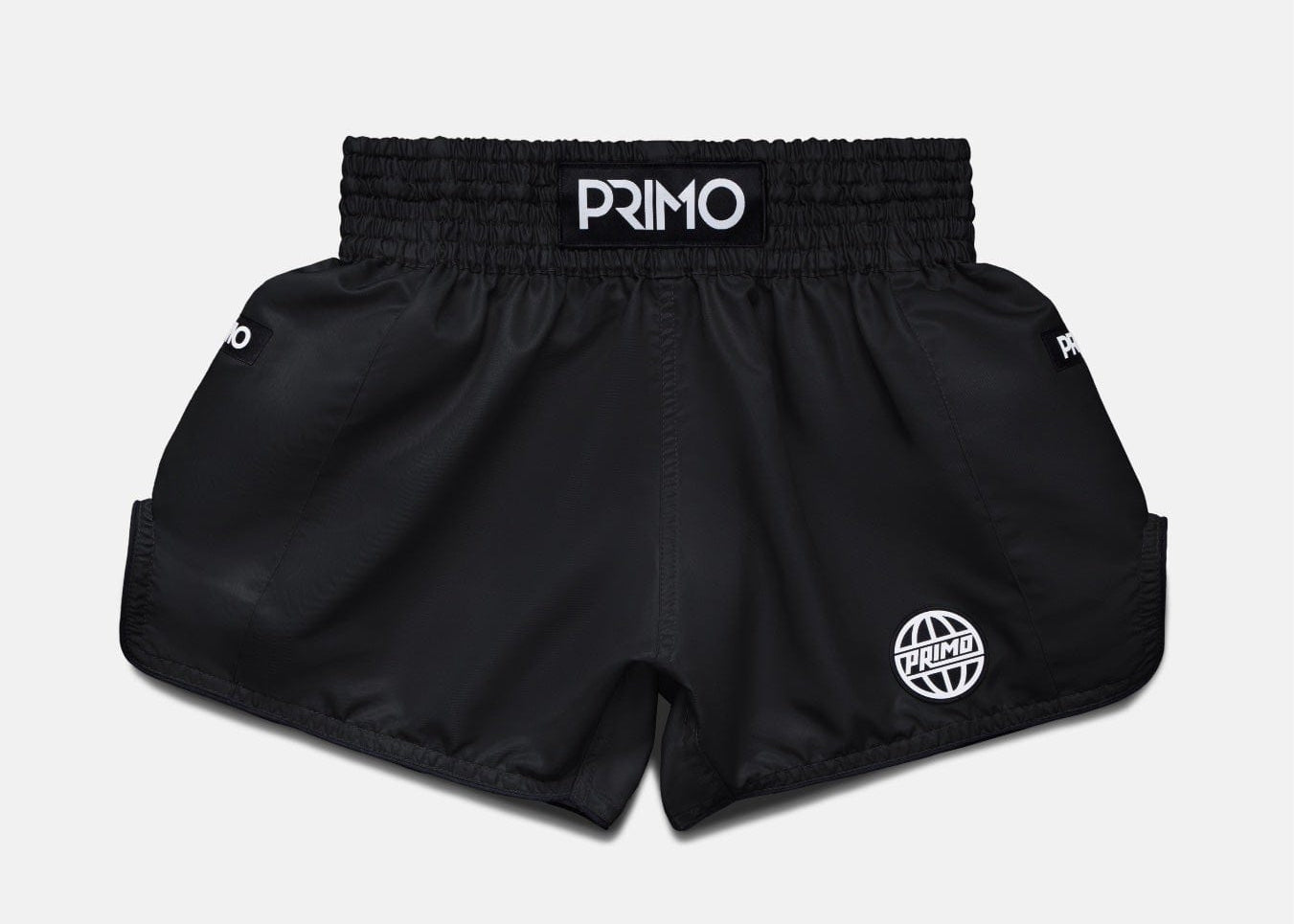 Primo Fight Wear Official Muay Thai Shorts - Alta Series - Black