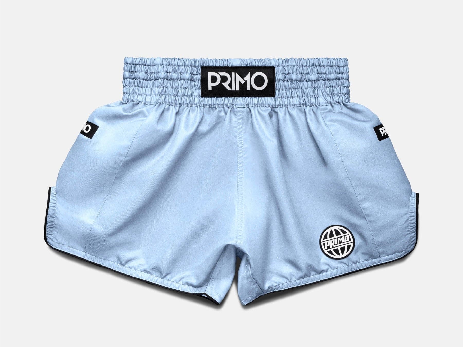 Primo Fight Wear Official Muay Thai Shorts - Alta Series -  Pastel Blue